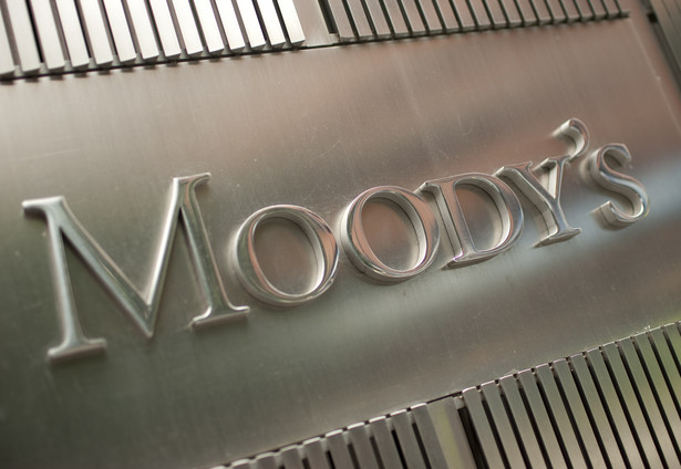 Logo Moody's. Fot. Bloomberg