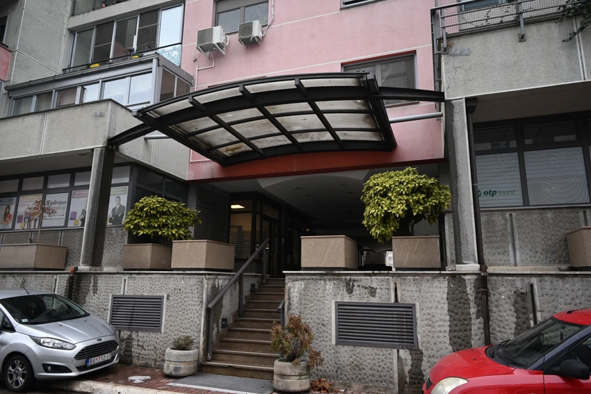 Zgrada u kojoj žive Čeda Jovanović i Aleksandar Kos