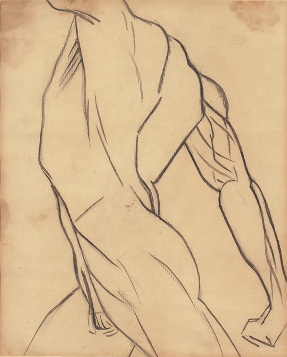 Nadežda Petrović, Torzo muškarca, oko 1898.