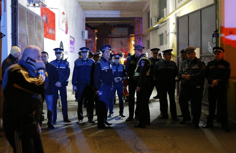 BUKARESZT, Rumunia. Eksplozja w nocnym klubie