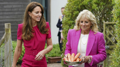 Jill Biden spotkała się z Kate Middleton. Padło pytanie o córkę Harry'ego i Meghan