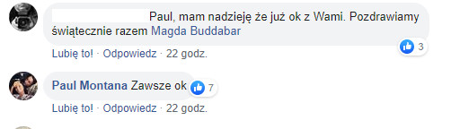 Paul Montana na Facebooku