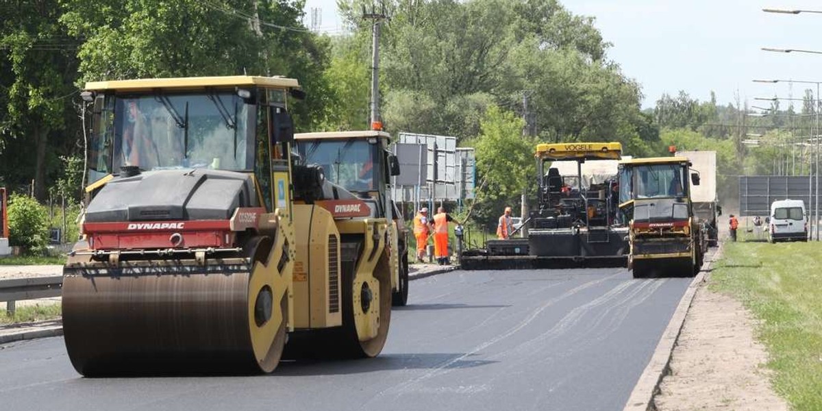 Remont na Pułkowej i korki na Wisłostradzie