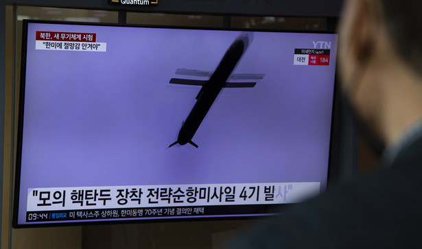 Test nowego podwodnego drona Korei Północnej