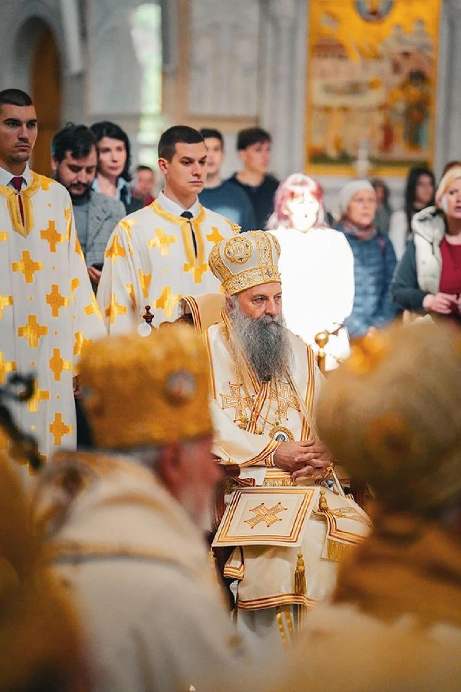 Patrijarh Porfirije na otvaranju Sabora SPC | Foto: Fonet