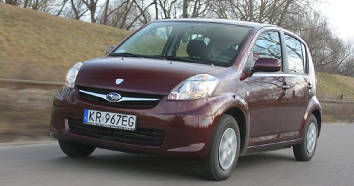 Subaru Justy 1.0 JT maluch innny niż wszystkie test