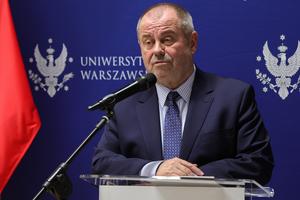 Rektor Uniwersytetu Warszawskiego prof. Alojzy Z. Nowak