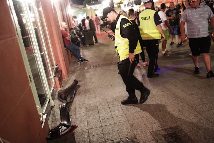 Kierowca szalał na Monciaku