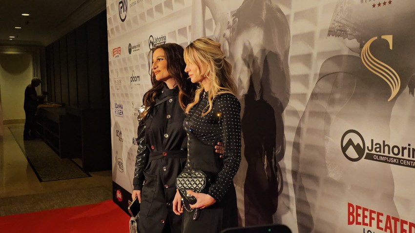 Mira Škorić sa ćerkom