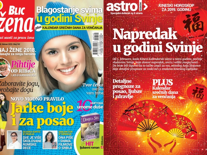 Nova „Blic žena“ na kioske stiže od subote 2. februara