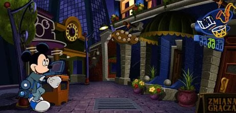 Screen z gry "Dziennikarska przygoda z Myszką Miki"