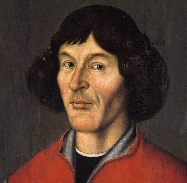 Mikołaj Kopernik, portret z Sali Mieszczańskiej w Ratuszu Staromiejskim w Toruniu, 1580 rok, domena publiczna