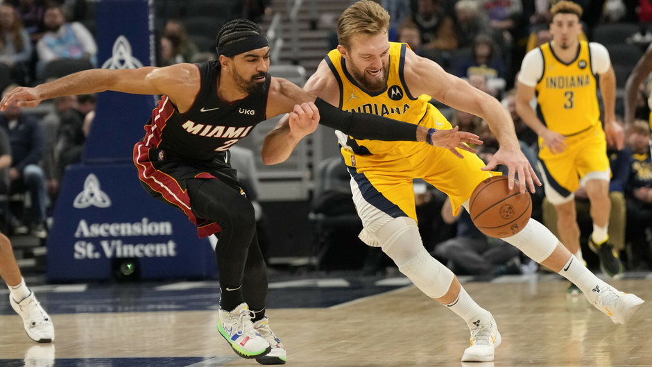 Dziś w nocy Pacers przegrali z wyżej notowanymi Miami Heat