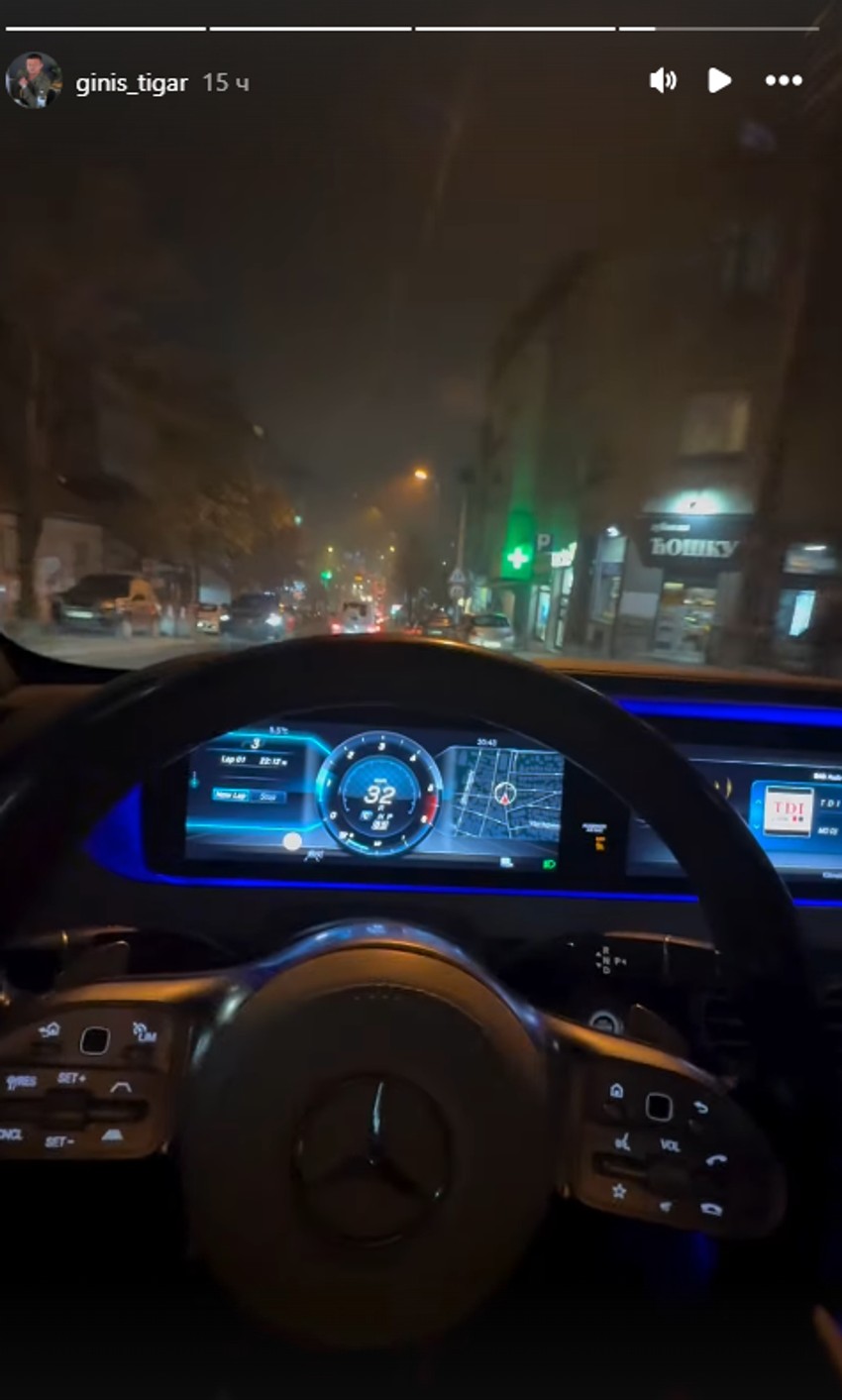 Tigar pokazao auto