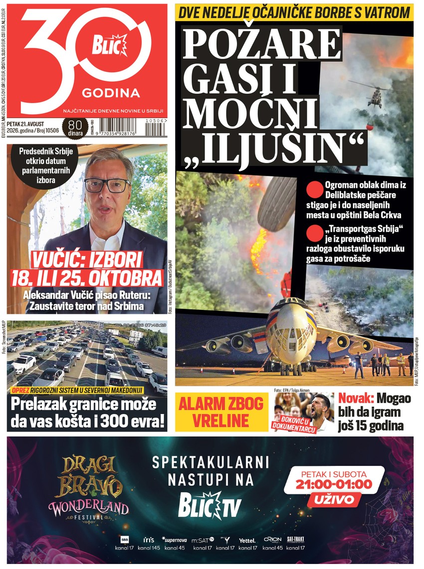 Nova Naslovna Blic