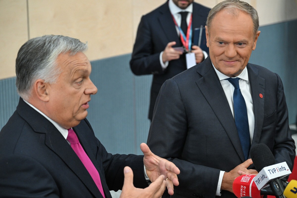 Viktor Orban i Donald Tusk