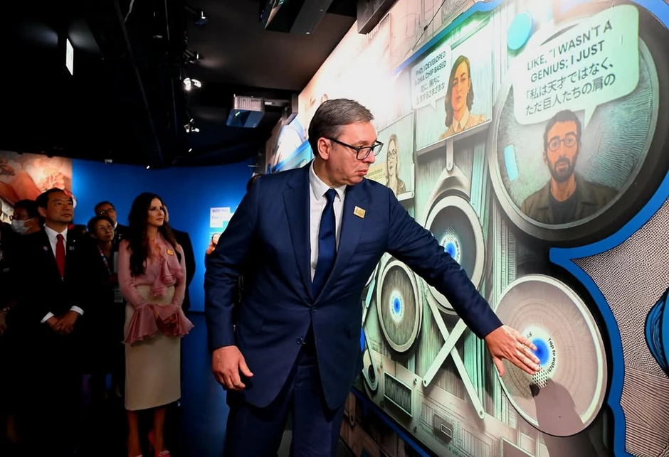 Aleksandar Vučić u Osaki