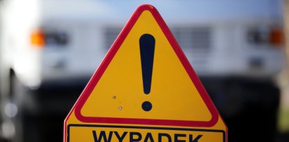 Wypadek zablokował ruch na lotnisko