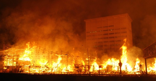 USA LOS ANGELES FIRE