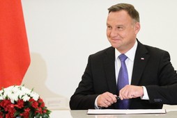 Prezydent RP Andrzej Duda.