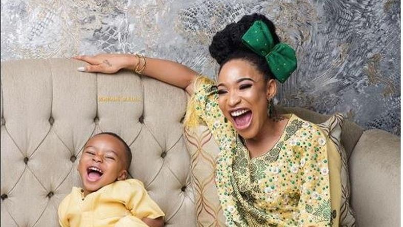 Image result for tonto dikeh and son photos