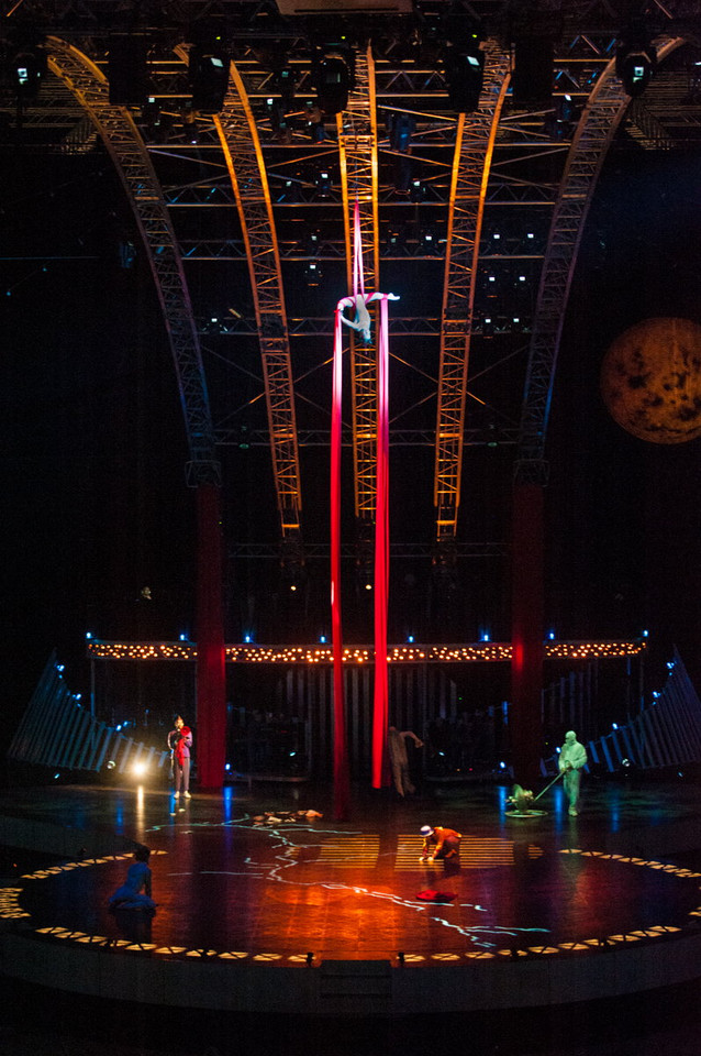 Spektakl Cirque du Soleil "Quidam" w Krakowie