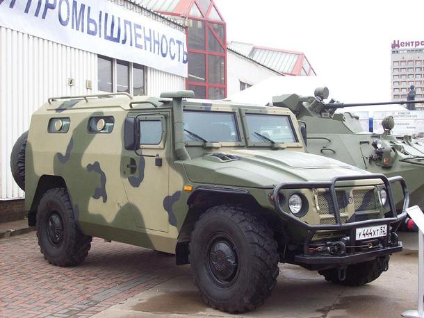 GAZ-2330 Tigr armia wojsko Rosja