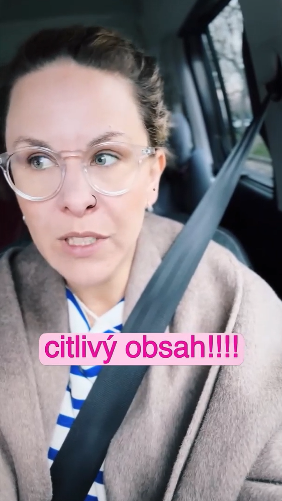 Herečka Kristína Tormová.