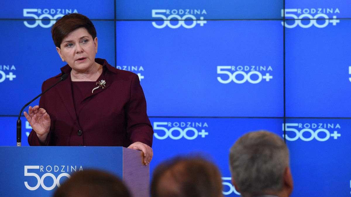 Beata Szydło, 500 plus