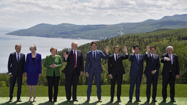 Wymowne zdjęcie Donalda Tuska ze szczytu G7