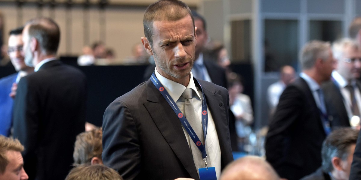 Nowy prezydent UEFA. Zdeklasował rywala