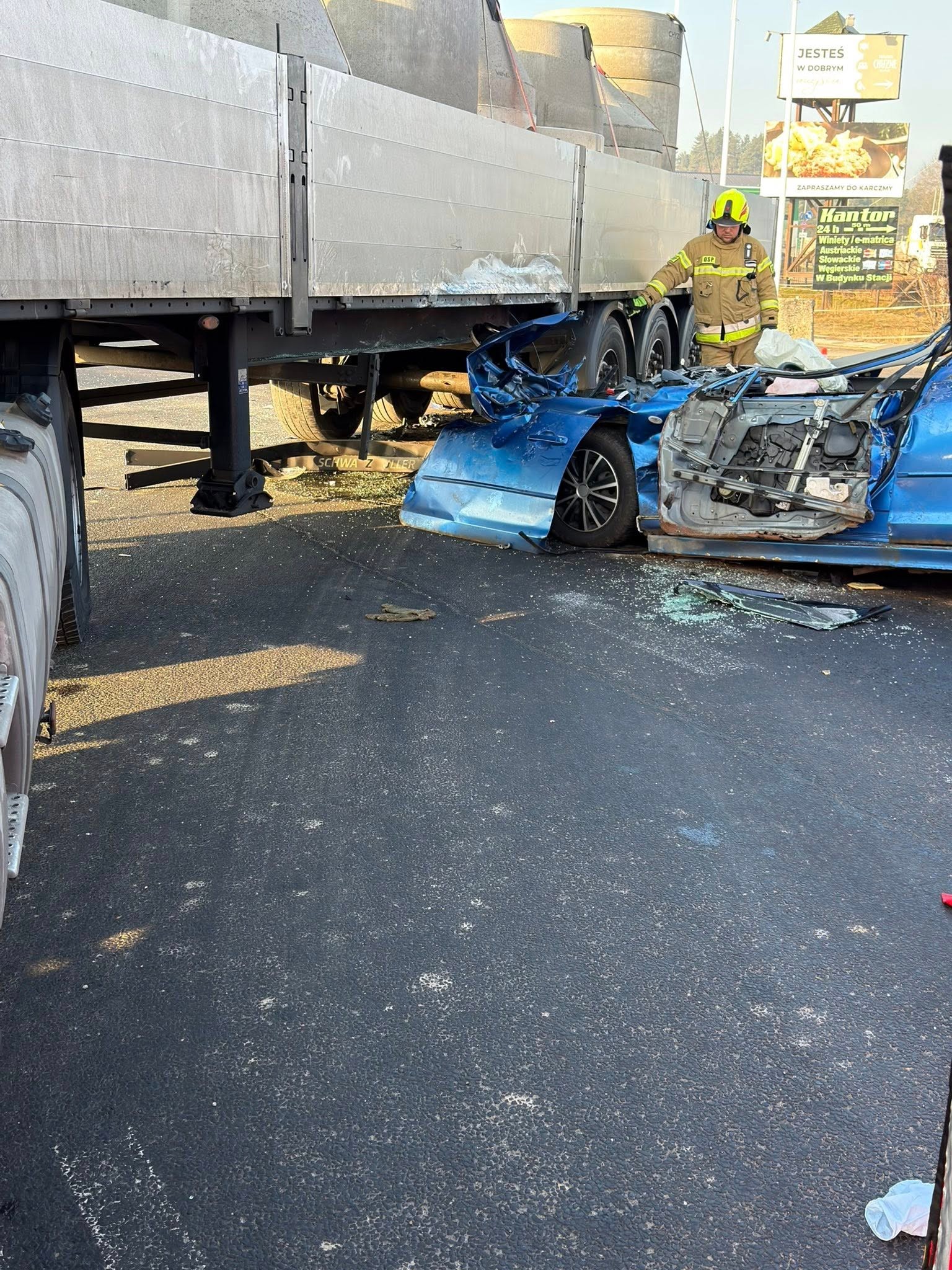 Pred hraničným priechodom Chyžné došlo k smrteľnej dopravnej nehode.