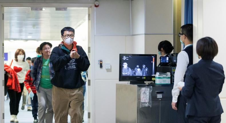 Taiwan's Center for Disease Control has stepped up monitoring of incoming passengers