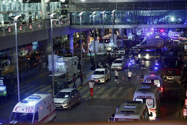 Ekspozja na lotnisku w Stambule w Turcji
