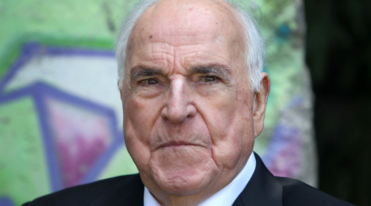 Helmut Kohl 87 éves volt/Fotó:AFP
