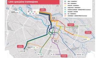 Tak dojedziesz tramwajem na cmentarze