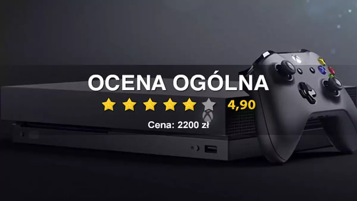 Xbox One X - test mocnej i drogiej konsoli