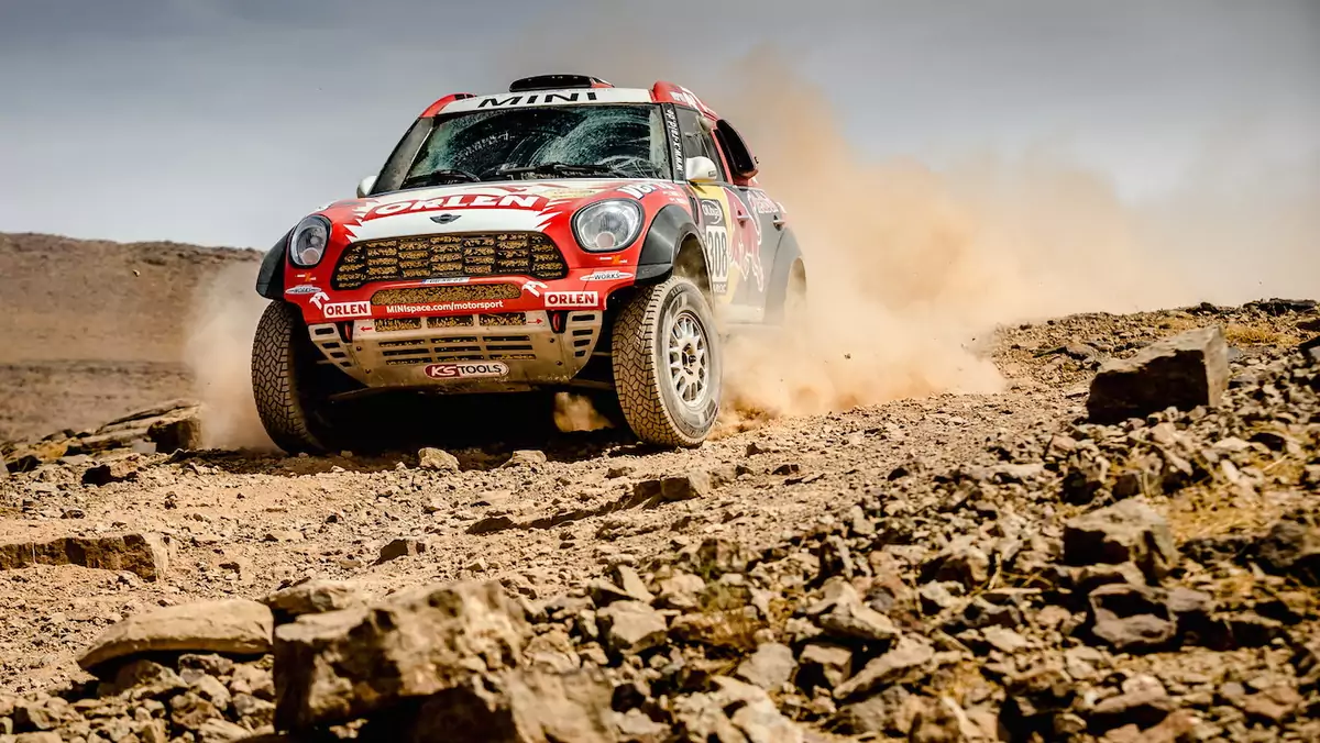 Rallye du Maroc - Adam Małysz i Xavier Panseri - MINI ALL4 Racing