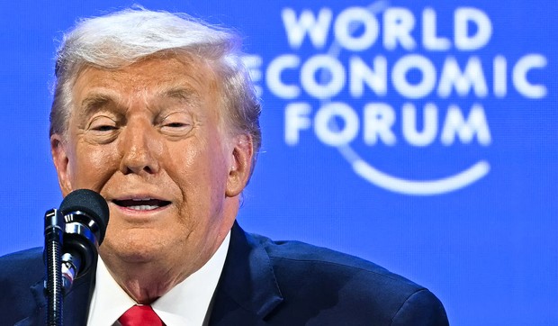 Donald Tramp u Davosu
