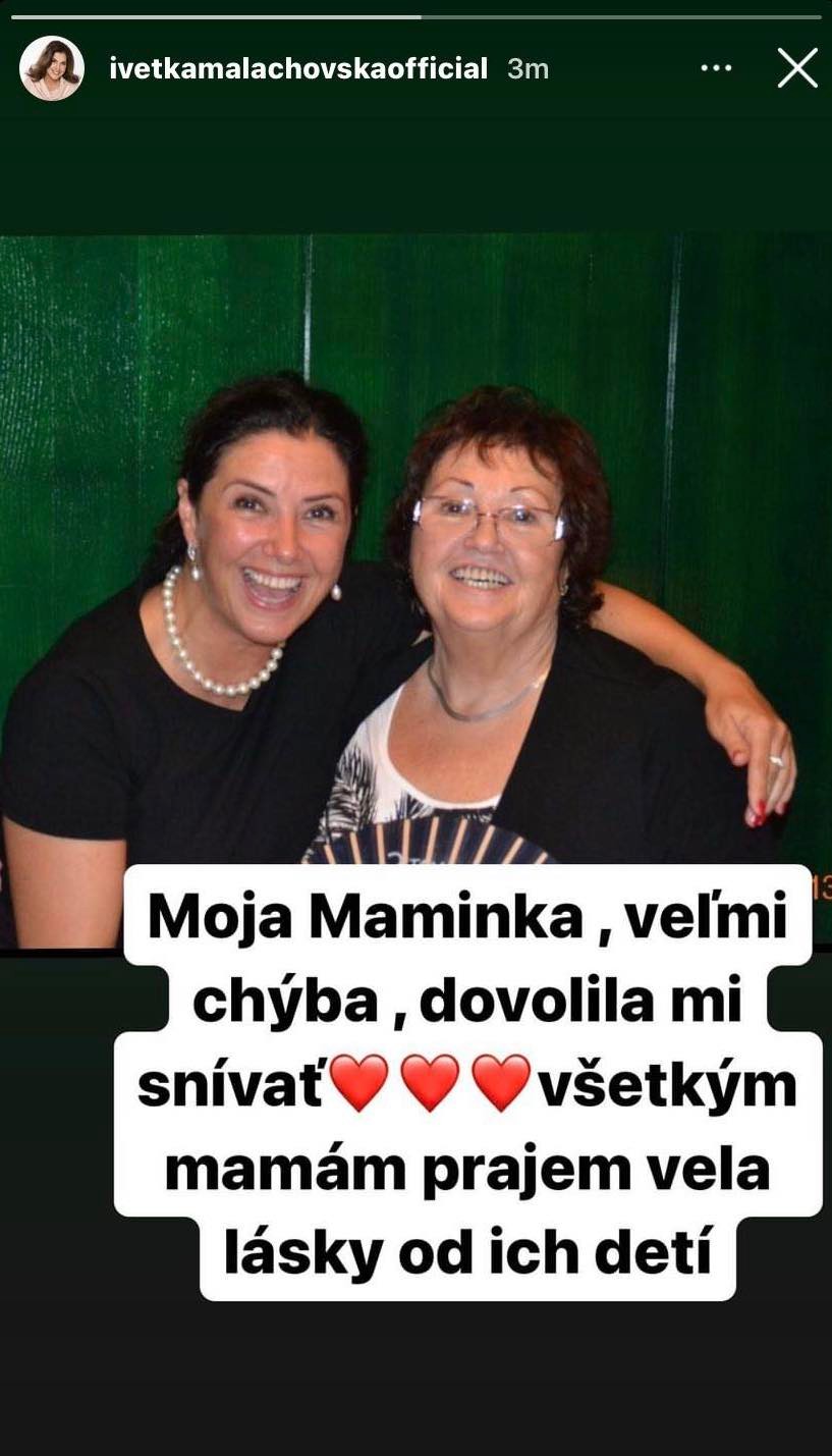 Odkaz Ivety Malachovskej ku Dňu matiek.