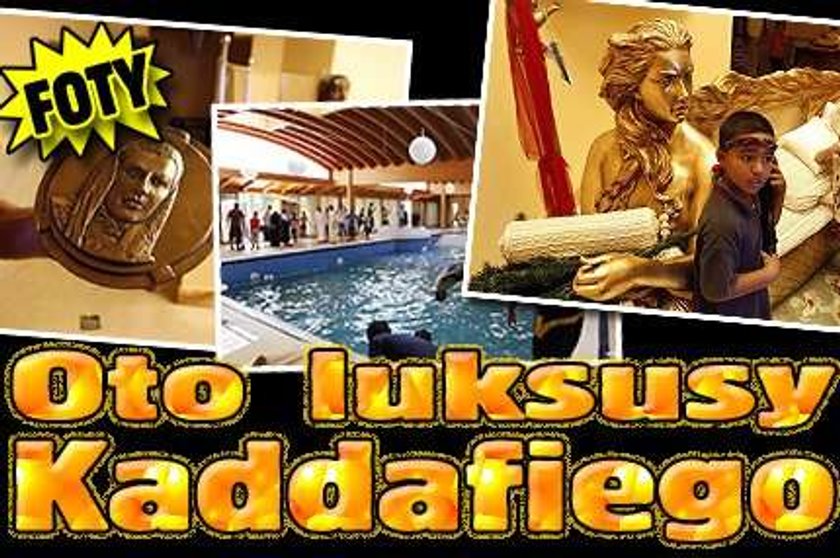 Oto luksusy Kaddafiego. FOTY