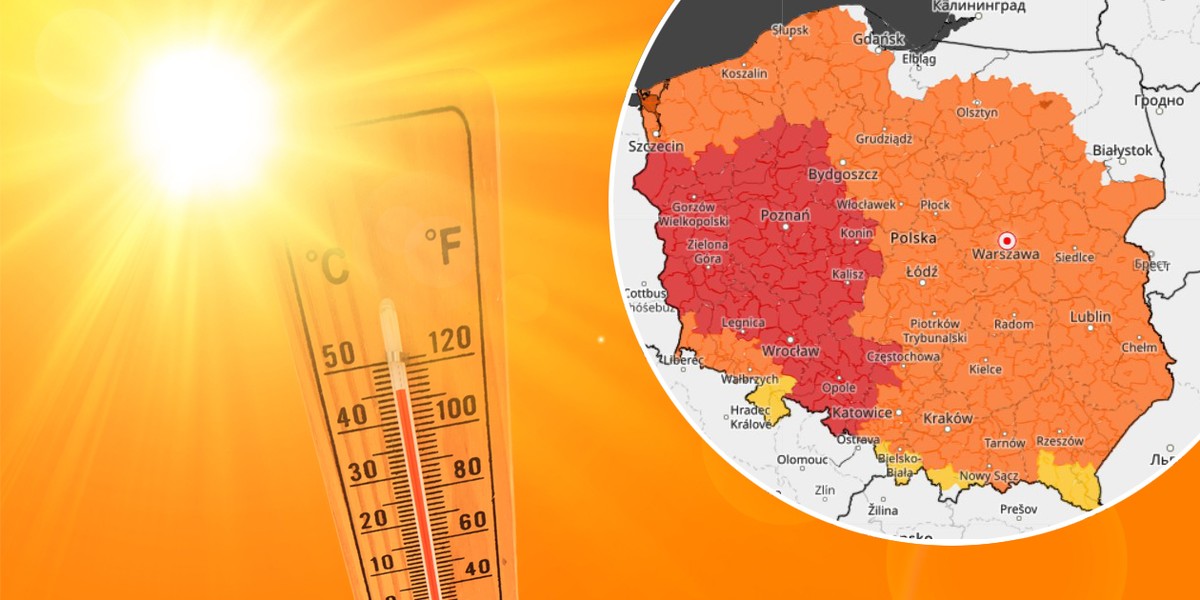 Maksymalna prognozowana na czwartek 21 lipca temperatura, to 39 stopni Celsjusza. 