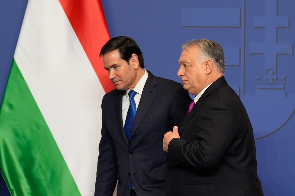 Marko Rubio i Viktor Orban u Budimpešti 16. februara