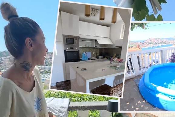 EVO KAKO IZGLEDA KUĆA ANELI AHMIĆ U DUBROVNIKU Pogled na more oduzima dah, Osman Karić u gostima, snimio svaki kutak - Slike ostavile bez teksta, tu uživaju Grofica i Nora