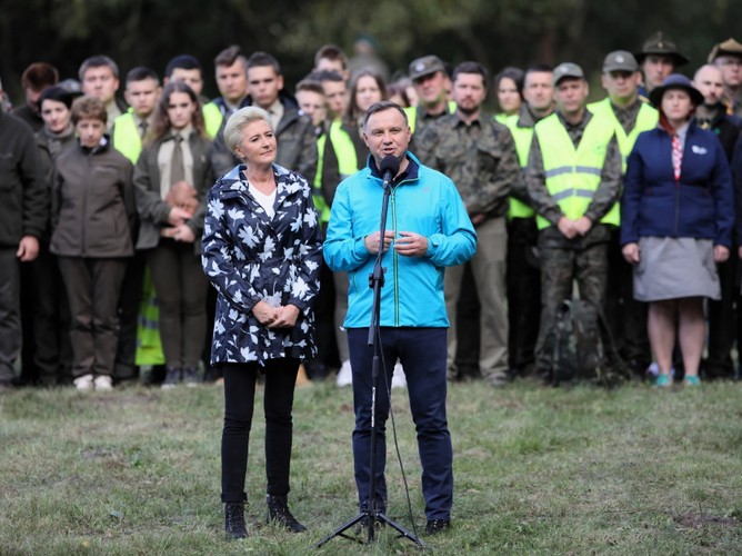 Agata Kornhauser-Duda i Andrzej Duda