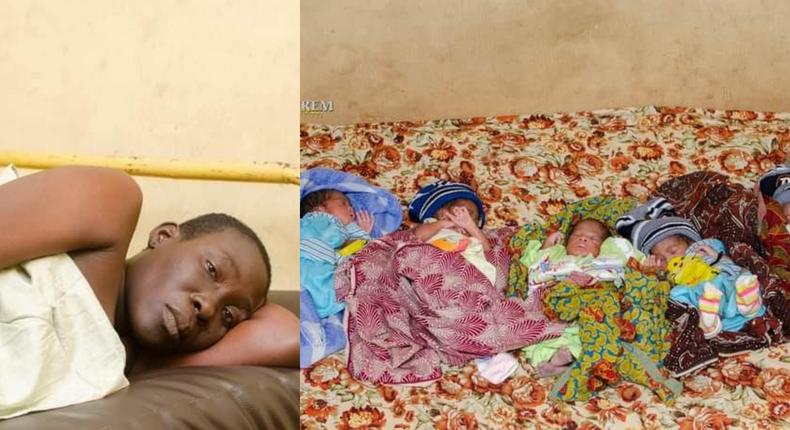 Farmer calls for help as wife gives birth to quintuplets in addition to their 5 children