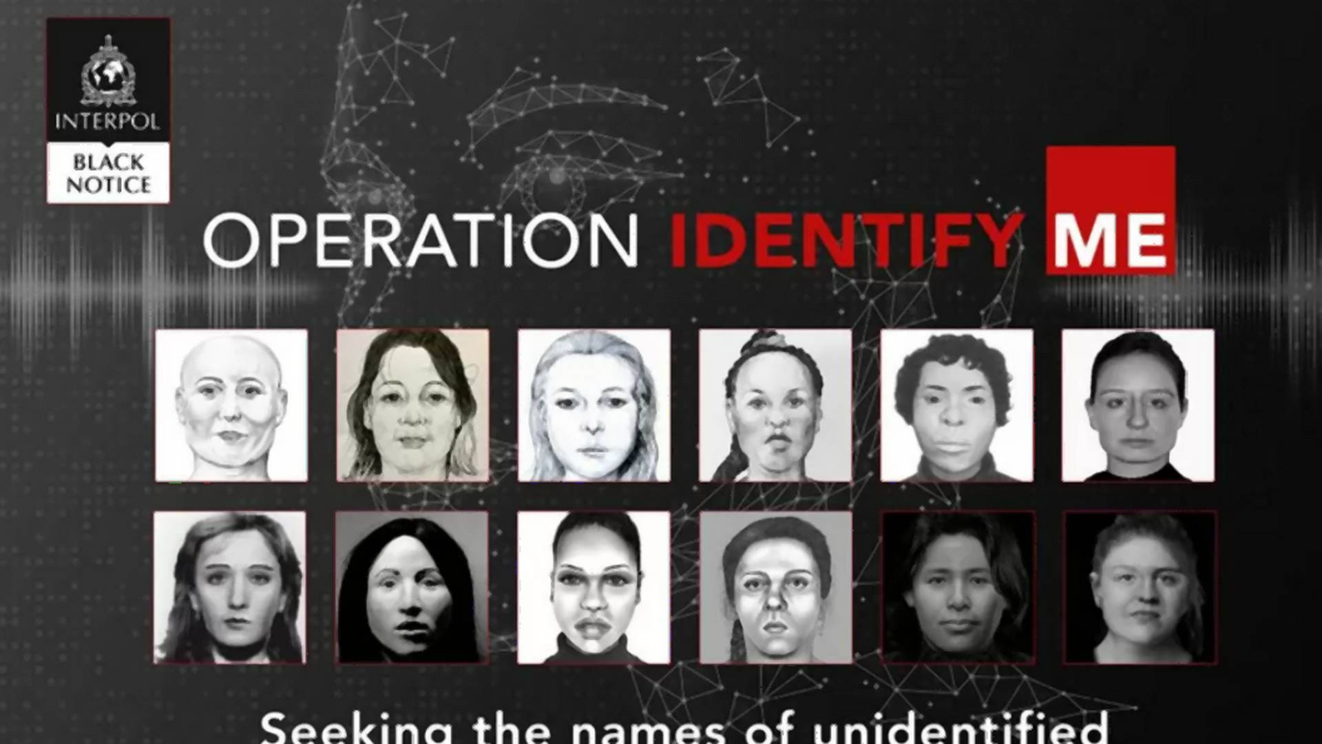 Interpol szuka informacji o 22 zamordowanych kobietach. "Przywróćmy im tożsamość"