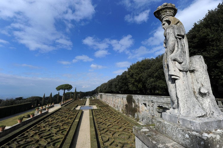 Ogród w Castel Gandolfo