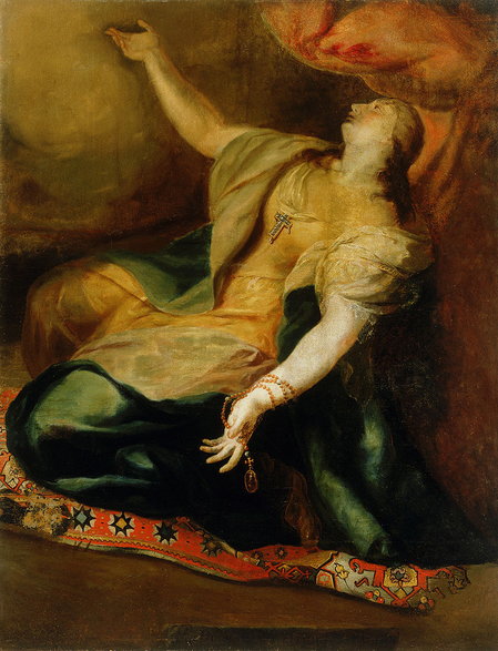 Eleonora Prowansalska autorstwa Johanna Michaela Rottmayra (Domena publiczna)