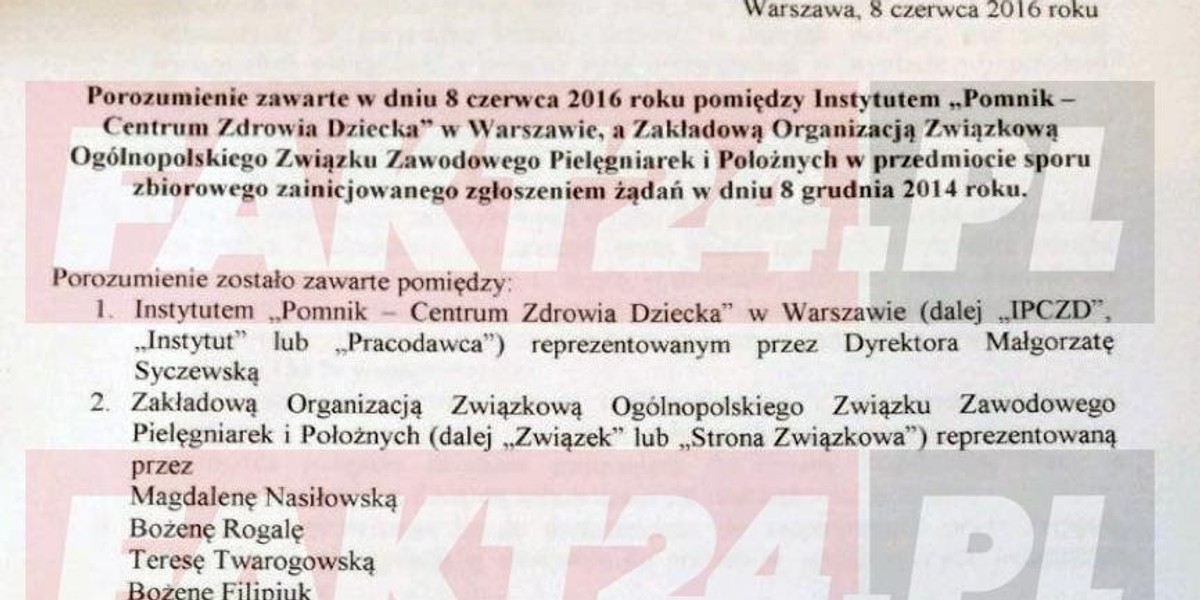 Co wywalczyły pielęgniarki? Mamy treść porozumienia!